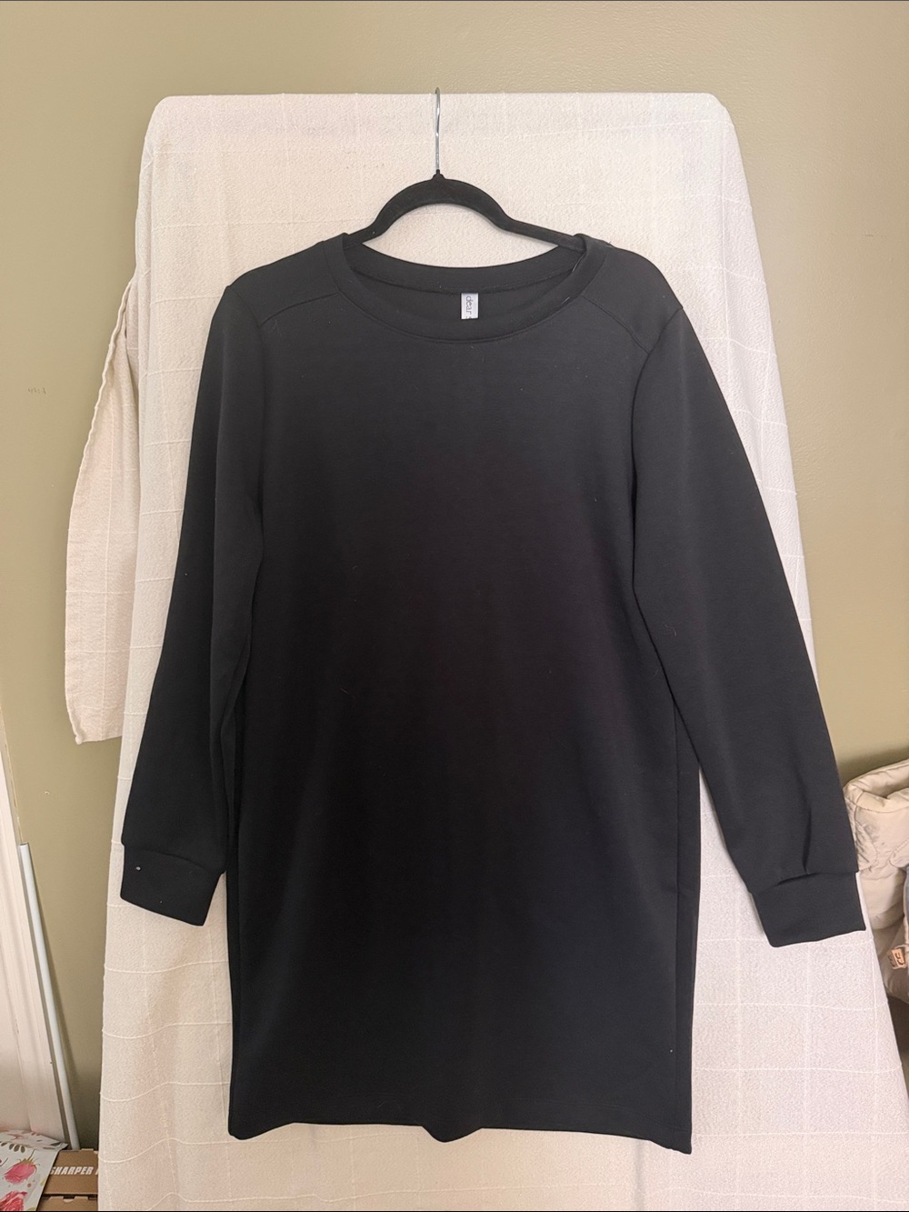 Scarlett Black Crew Neck Sweatshirt Top